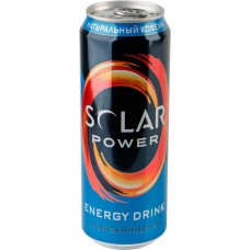 Купить Напиток энергетический SOLAR Power газированный, 0.43л в Ленте