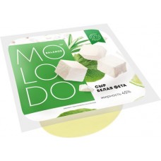 Сыр рассольный MOLODO BALANCE Белая фета 45%, без змж, 200г