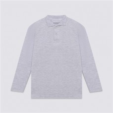 Рубашка для мальчика INWIN цвет серый меланж, Арт. BFTP-4