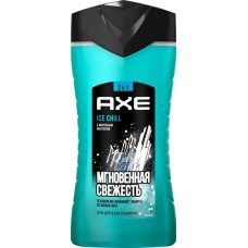 Купить Гель-шампунь для душа мужской AXE Ice Chill, 250мл в Ленте