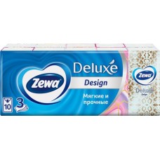 Купить Платочки носовые ZEWA Deluxe Family 3-слоя, 10шт в Ленте