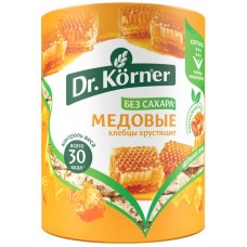 Хлебцы DR KORNER Злаковый коктейль медовый, 100г