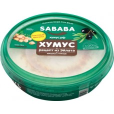 Купить Хумус SABABA Рецепт из Эйлата закуска с тхиной, 300г в Ленте
