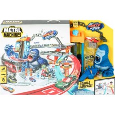 Купить Набор игровой METAL MACHINES Трек-горилла с транспортом, 7 предметов, Арт. 6726-S001 в Ленте