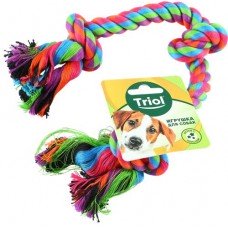 Купить Игрушка для собак TRIOL Веревка 3 узла, 360мм в Ленте