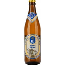 Купить Пиво светлое HOFBRAU Хофброй оригинальное фильтрованное пастеризованное, 5,1%, 0.5л в Ленте