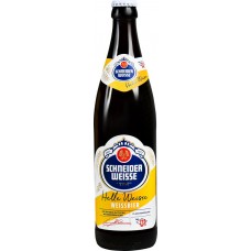Пиво светлое SCHNEIDER Weisse Helle Weisse Weissbier Tap 01 нефильтрованное непастеризованное 4,9%, 0.5л