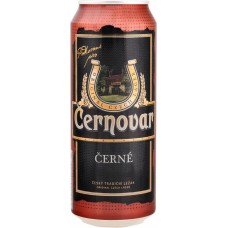 Купить Пиво темное CERNOVAR Классическое фильтрованное пастеризованное 4,5%, 0.5л в Ленте
