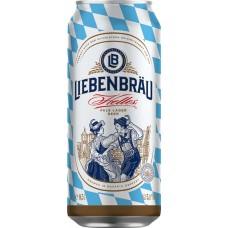 Купить Пиво светлое LIEBENBRAU Helles фильтрованное пастеризованное, 5,1%, ж/б, 0.5л в Ленте