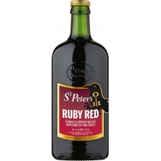 Купить Пиво светлое ST.PETER'S Ruby Red Ale фильтрованное пастеризованное 4,3%, 0.5л в Ленте
