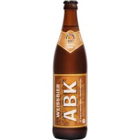 Пиво светлое ABK Weissbier нефильтрованное непастеризованное 5,3%, 0.5л