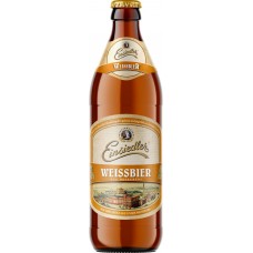Пиво светлое EINSIEDLER Weissbier пшеничное нефильтрованное пастеризованное 5,2%, 0.5л
