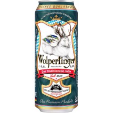 Купить Пиво светлое WOLPERTINGER Традиционное фильтрованное пастеризованное 5%, 0.5л в Ленте
