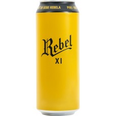 Пиво светлое REBEL XI фильтрованное пастеризованное 4,6%, 0.5л