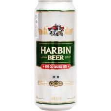 Пиво светлое HARBIN Premium пастеризованное 5%, 0.61л