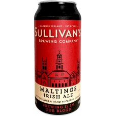 Пиво темное SULLIVAN'S MALTINGS Irish Ale фильтр. паст. алк.5,0% ж/б