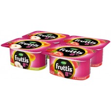 Купить Продукт йогуртный FRUTTIS Суперэкстра Клубника/Яблоко, груша 8%, без змж, 115г в Ленте