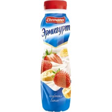 Купить Напиток йогуртный питьевой EHRMANN Эрмигурт с клубникой и бананом 1,2%, без змж, 290г в Ленте
