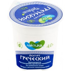 Купить Йогурт LACTICA Греческий Натуральный 4%, без змж, 120г в Ленте