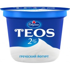 Купить Йогурт TEOS Греческий 2%, без змж, 250г в Ленте