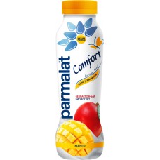 Купить Биойогурт питьевой PARMALAT Comfort безлактозный Манго 1,5%, без змж, 290г в Ленте