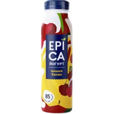 Купить Йогурт питьевой EPICA с вишней и бананом 2,5%, без змж, 260г в Ленте