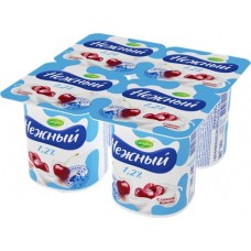 Продукт йогуртный CAMPINA Нежный с соком вишни 1,2%, без змж, 100г