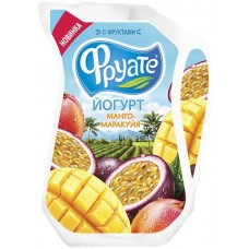 Купить Йогурт питьевой ФРУАТЕ с манго и маракуйей 1,5%, без змж, 250г в Ленте