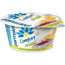 Купить Йогурт PARMALAT Comfort Цитрус, амарант безлактозный 3%, без змж, 130г в Ленте