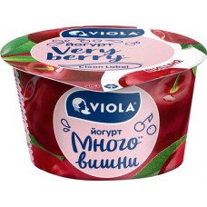 Купить Йогурт VIOLA Very Berry с вишней 2,6%, без змж, 180г в Ленте
