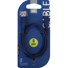 Кабель GAL 2777 USB - 8 pin 2A, 1м