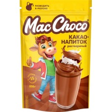 Какао-напиток растворимый MACCOFFEE MacChoco, 235г