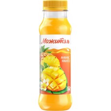 Напиток сывороточный МАЖИТЕЛЬ J7 Ананас, манго, без змж, 270г