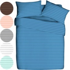 Купить Комплект постельного белья 1,5-спальный ОТК Stripe, наволочки 70х70см пододеяльник на молнии, полисатин в Ленте