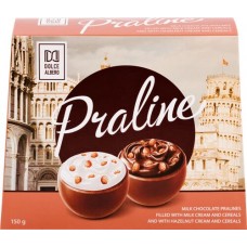 Купить Набор конфет DOLCE ALBERO из молочного шоколада с мягкими начинками, 150г в Ленте