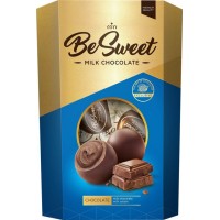 Конфеты BESWEET из молочного шоколада с шоколадной начинкой, 160г