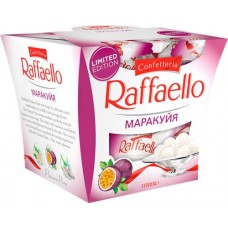 Купить Конфеты RAFFAELLO с цельным миндальным орехом и вкусом маракуйя, 150г в Ленте