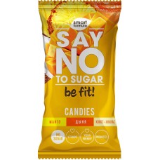 Купить Карамель SMART FORMULA Say no to sugar Тропический микс, без сахара, 60г в Ленте