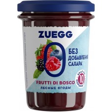 Конфитюр с пониженной калорийностью ZUEGG Лесные ягоды, без сахара, 220г
