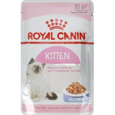 Корм консервированный для котят ROYAL CANIN Kitten кусочки в желе, 85г