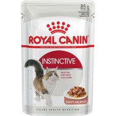 Купить Корм консервированный для взрослых кошек ROYAL CANIN Instinctive кусочки в соусе, старше 1 года, 85г в Ленте