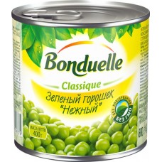 Горошек зеленый BONDUELLE Classique Нежный, 425мл