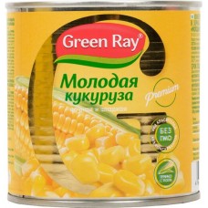 Кукуруза GREEN RAY сладкая ранняя, 425мл