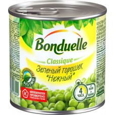 Горошек зеленый BONDUELLE Classique Нежный, 212мл
