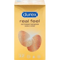Презервативы DUREX Real Feel, 12шт