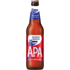 Пиво светлое ВОЛКОВСКАЯ ПИВОВАРНЯ Apa нефильтрованное пастеризованное неосветленное, 5,5%, 0.45л