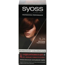 Краска для волос SYOSS Color 5–24 Морозный каштановый, 115мл