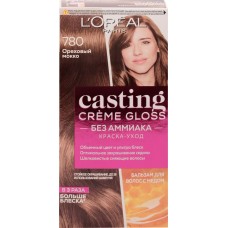 Краска-уход для волос CASTING CREME GLOSS 780 Ореховый мокко, без аммиака, 180мл