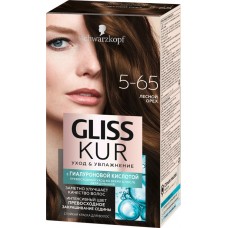 Краска для волос GLISS KUR 5–65 Лесной орех, 165мл