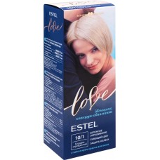 Купить Крем-краска для волос ESTEL Love 10/1 Блондин серебристый, 115мл в Ленте